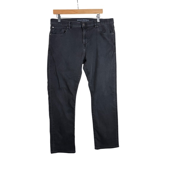 Banana Republic Other - Banana Republic The Traveler Slim Fit Jeans size 35x30 Black